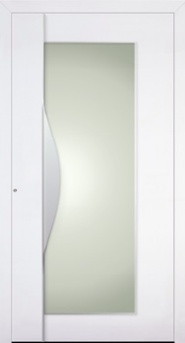 Dies ist eine Beispielhaustür der Modellreihe Decenta von der Mevo Fenster AG